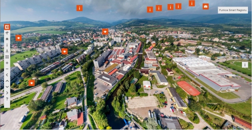 Virtuální prohlídka Vrchlabí odhaluje evropský unikát - chytrý region v podhůří Krkonoš
