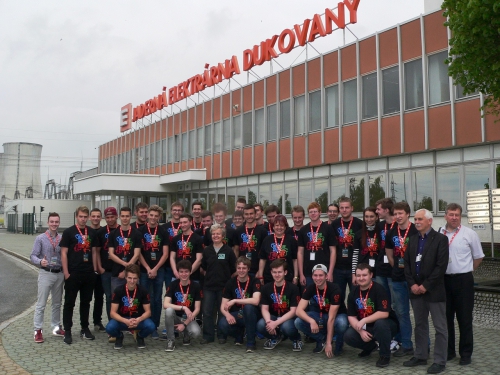 Stejně jako čeští hokejisté na mistrovství světa usilovali studenti středních škol o úspěšné složení Jaderné maturity v Dukovanech
