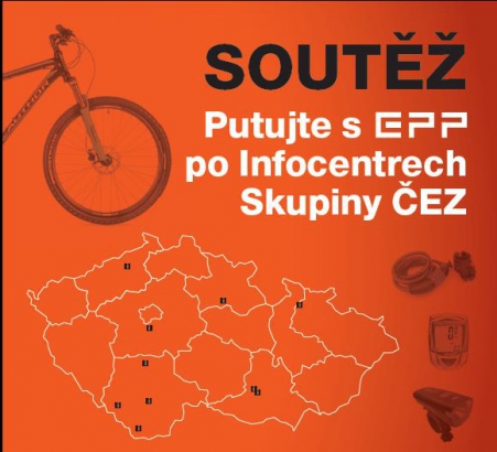 Startuje letní soutěž „Putujte s EPPkou po Infocentrech Skupiny ČEZ“. Hlavní cenou horské kolo Author.
