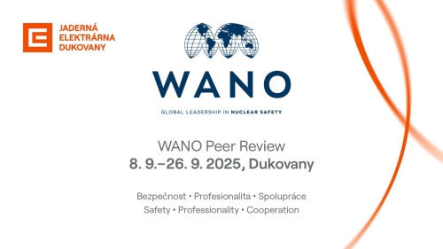 WANO Peer Review v JE Dukovany