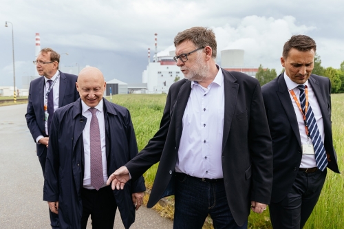 Obě české jaderné elektrárny chceme udržet v nejlepší kondici