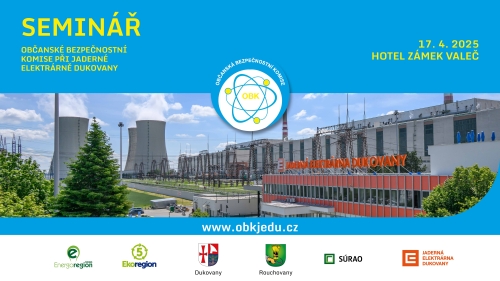 Seminář OBK při JE Dukovany 2025