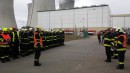Cvičení hasičů v JE Dukovany