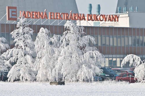 Jaderné elektrárny díky mrazům vyrábí více elektřiny