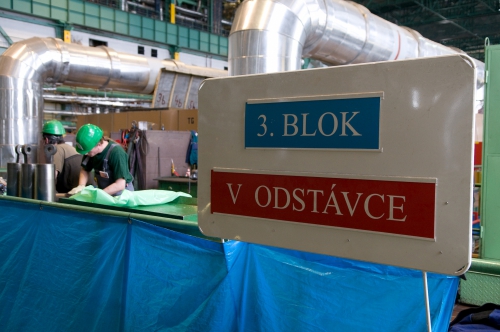 Odstávka 3. bloku JE Dukovany - poslední v letošním roce